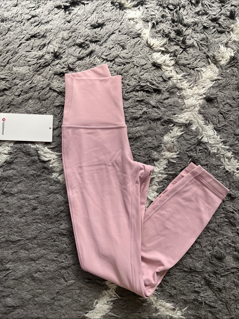 Lululemon align HR pant 25” legging. Size 2. Pink haze. New with tags.